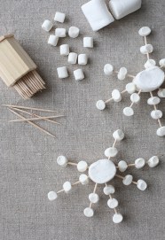 Sn flingor Av Marshmallows Trendenser